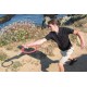 Frisbee Aerobie - lancer pour le record du monde