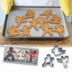 Ninja bread men -Moule à cake ninja