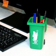 Wheelie bin Desk Tidy